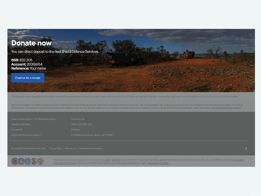 Featured image and text