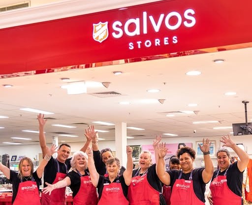 Fassifern Salvos Stores volunteers