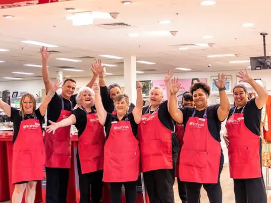 Fassifern Salvos Stores volunteers