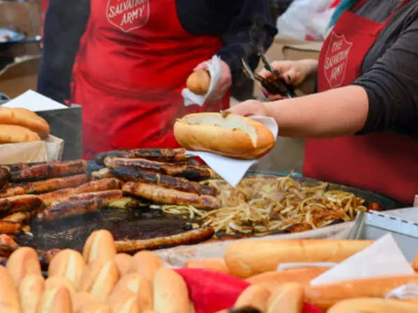Heathridge Salvos Sausage Sizzle