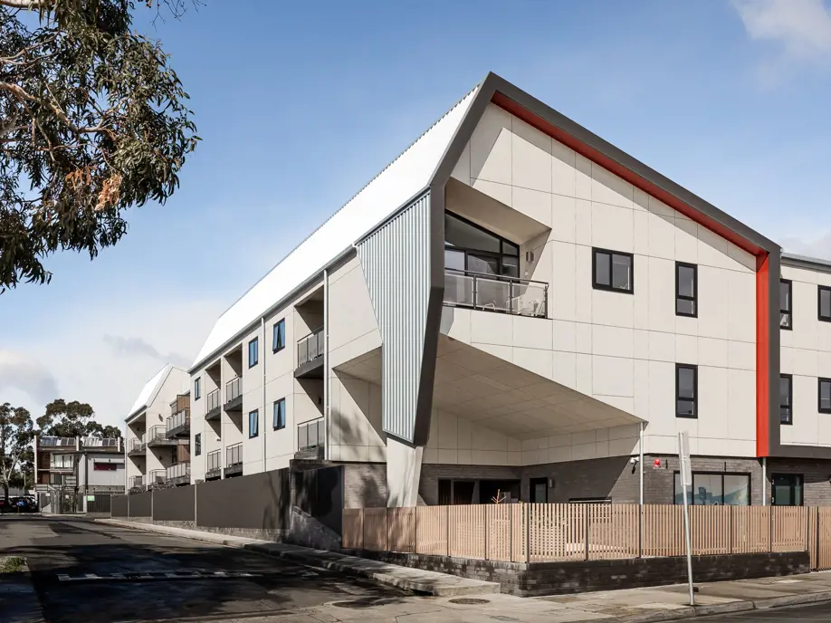 Hopkins Street Housing Front view