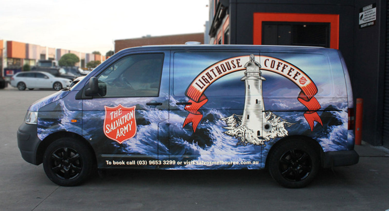 Lighthouse coffee van