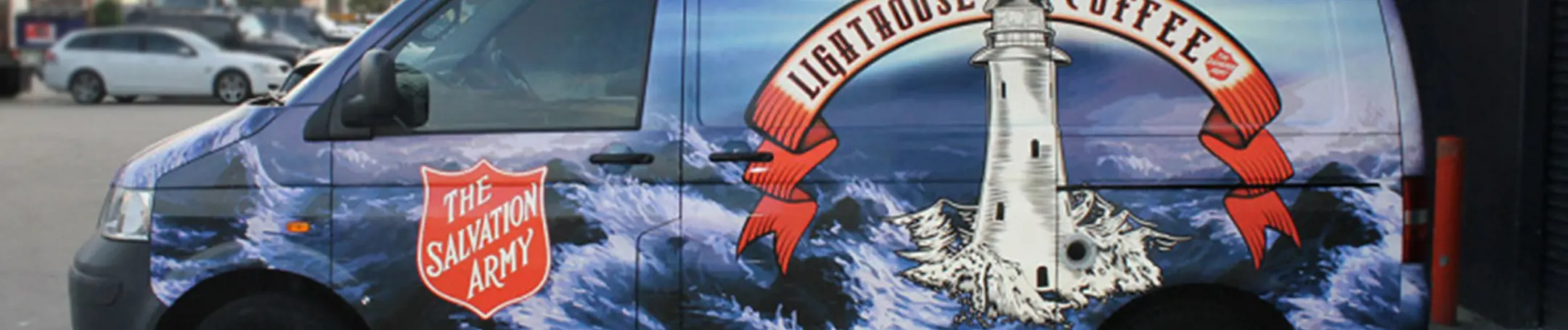 Lighthouse coffee van
