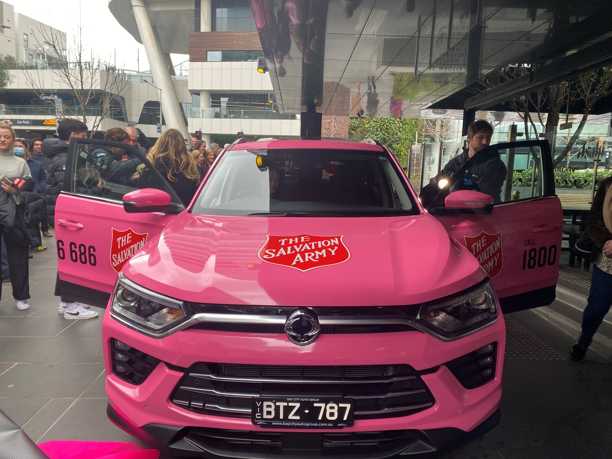 Pink Car Salvation Army