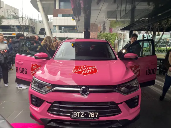 Pink Car Salvation Army