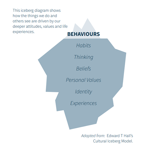 Culture Iceberg Model
