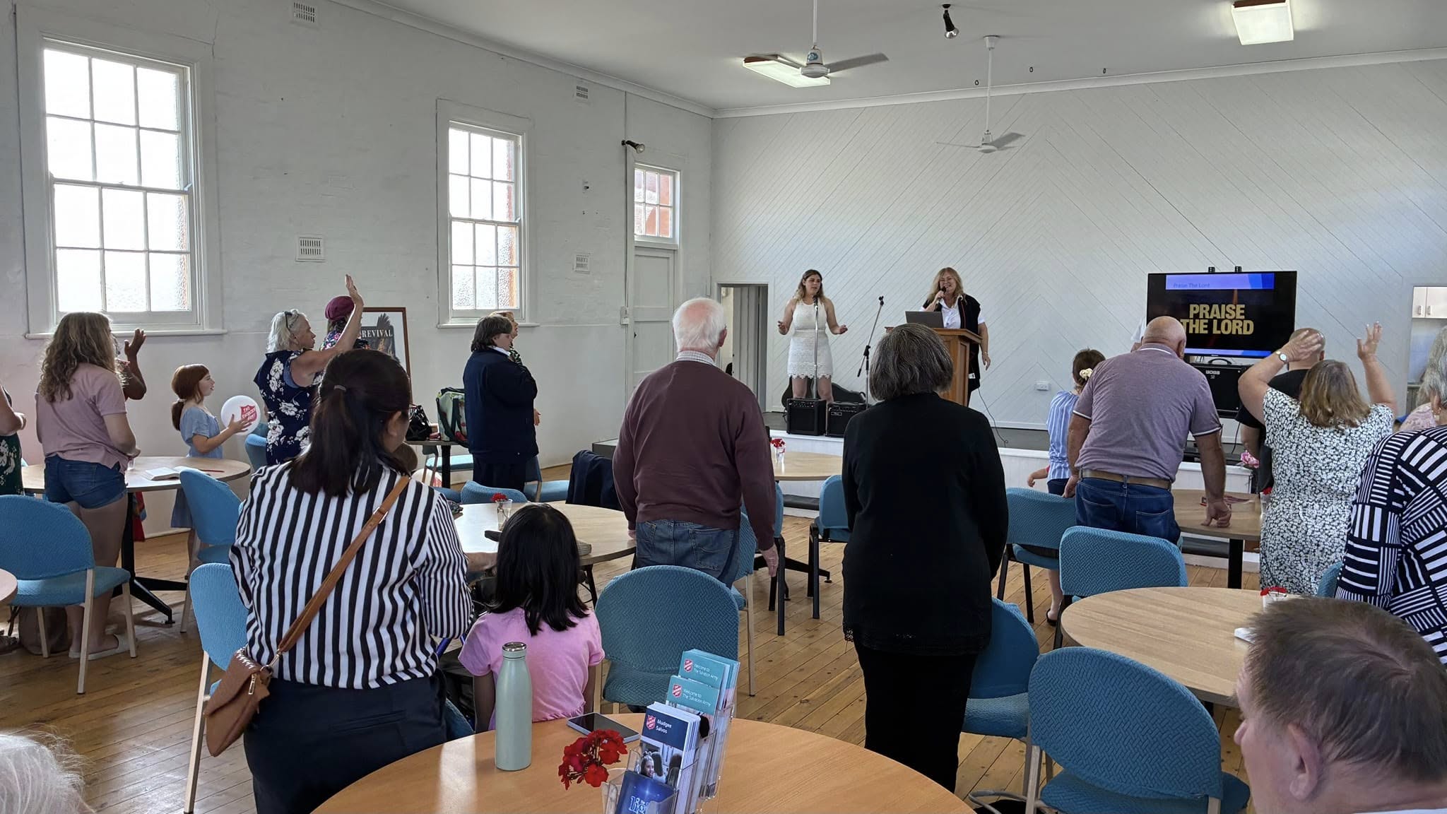 Monthly church services