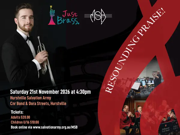 <strong>Concert at Hurstville Corps!</strong>