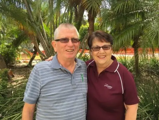 David Head with Elaine Head