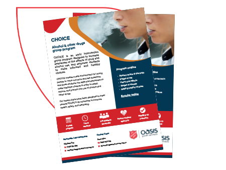 Get a copy of our CHOICE School Program brochure now.