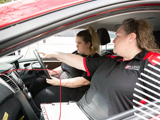 Driving Assistance with a Volunteer Mentor