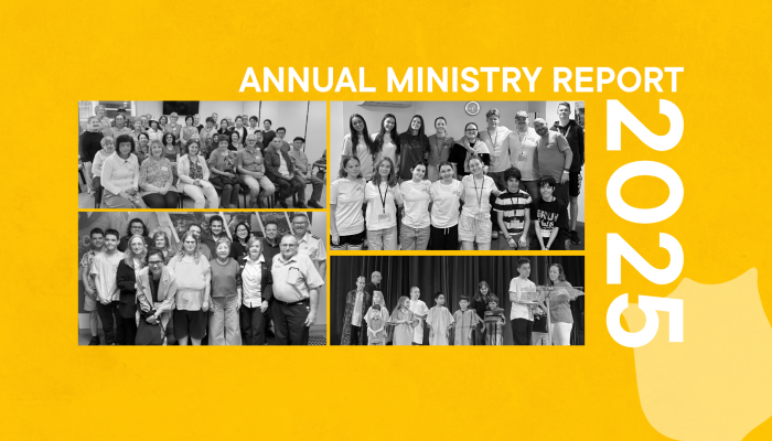 Annual Ministry Report 2025 graphic