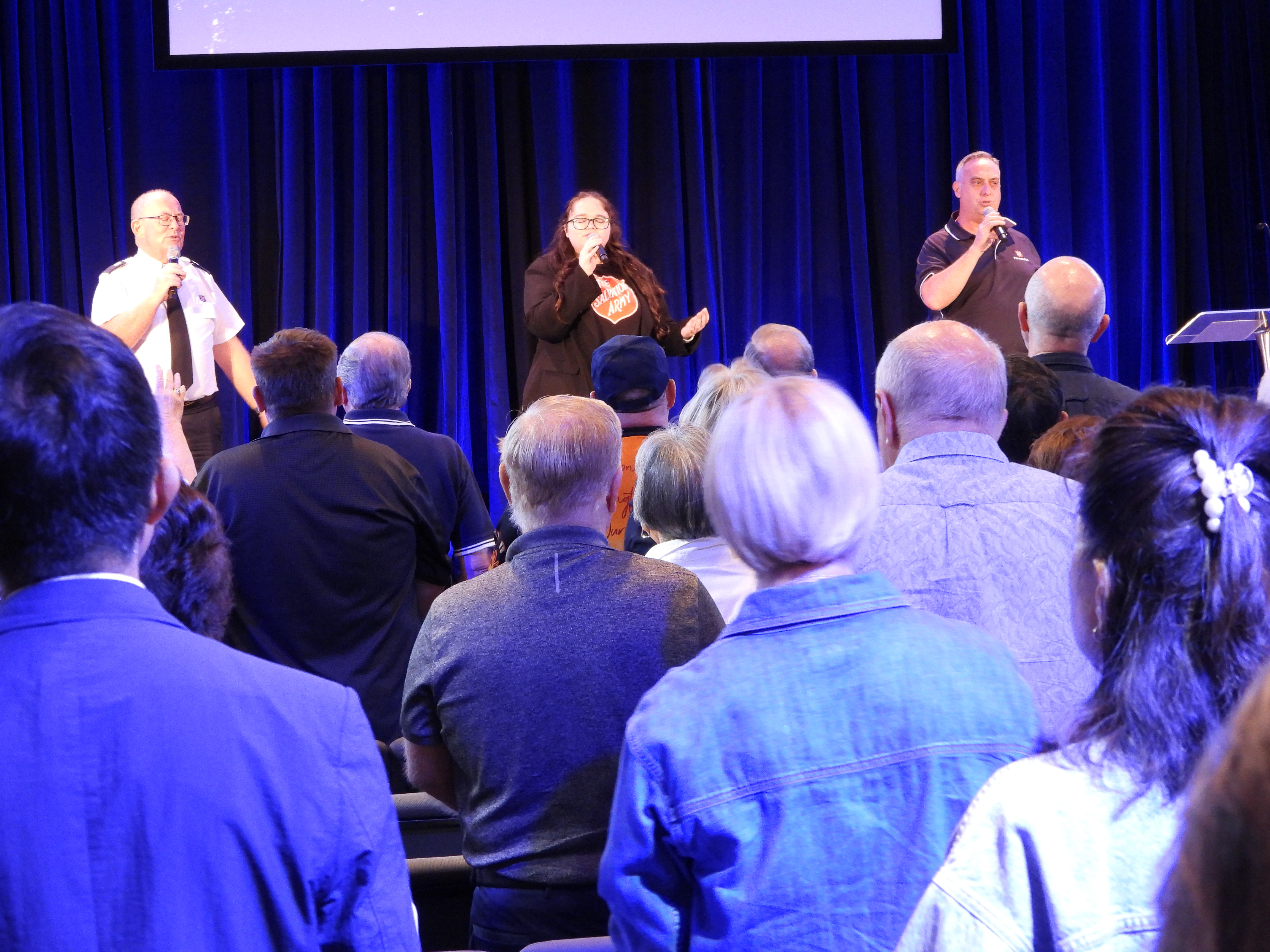 Sunday church gathering