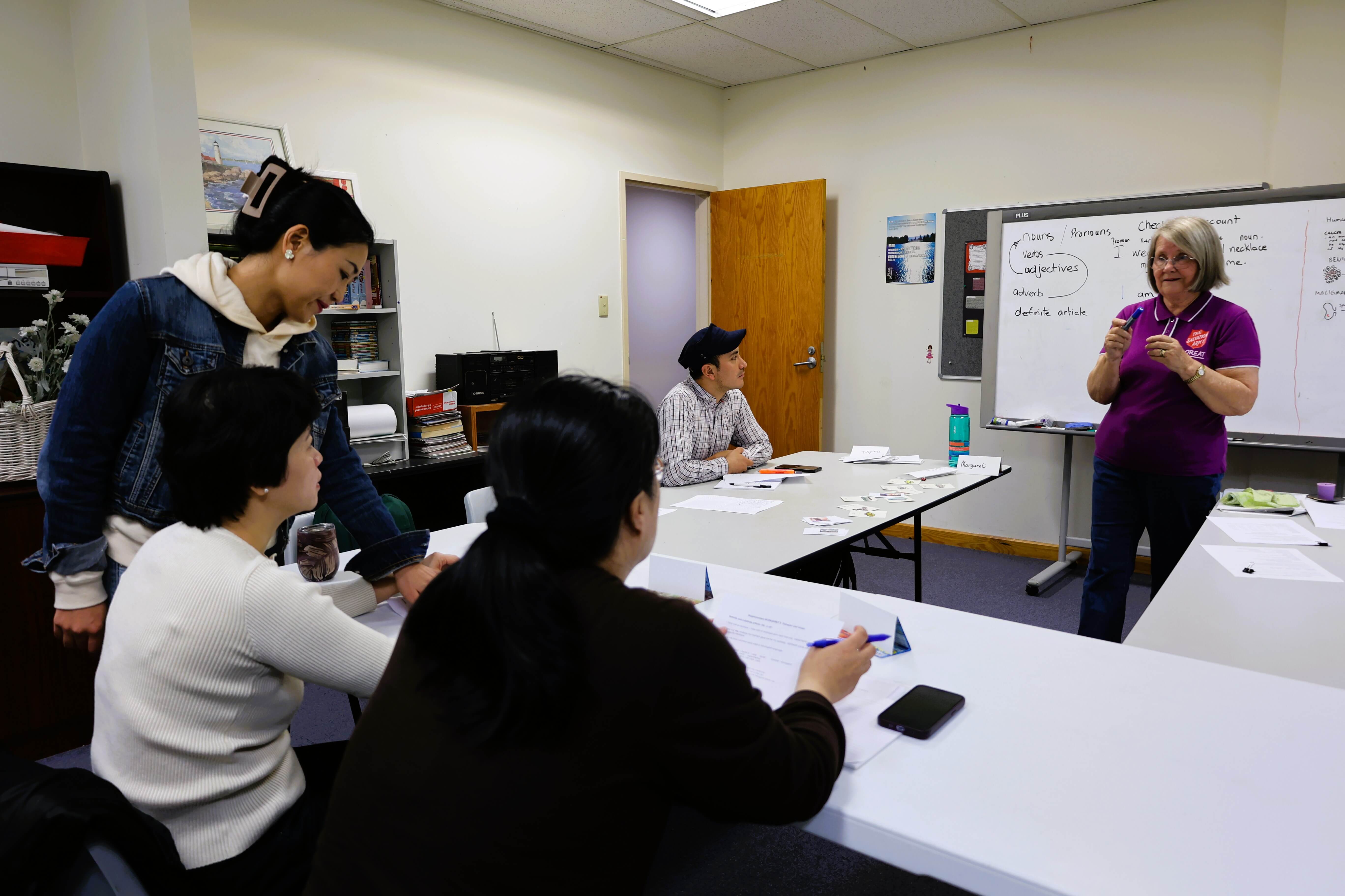 Community English classes