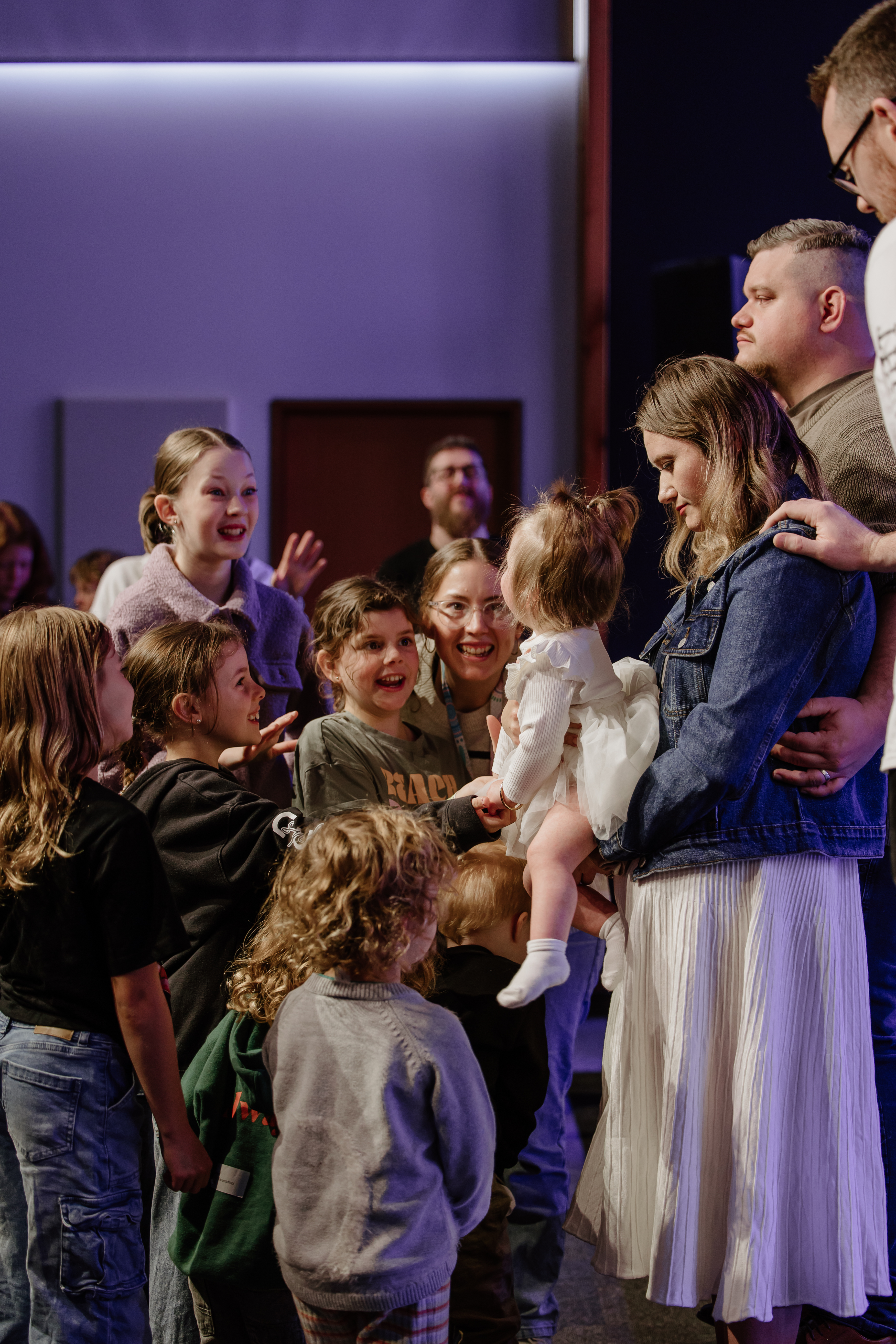 Revolution Salisbury City Kids and families at church 