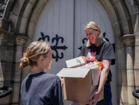 Gifting food box at The Well