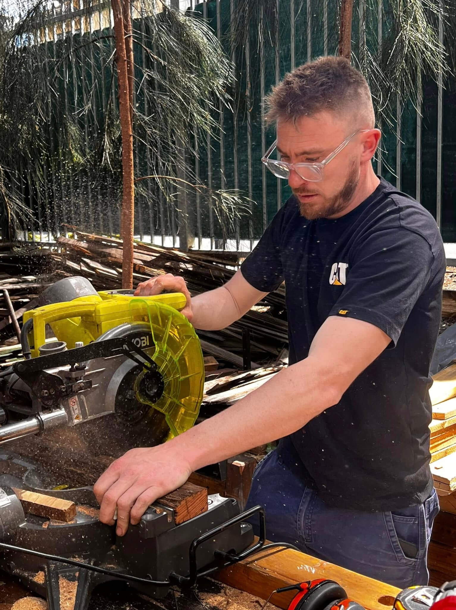 Wood work with Samual at The Well