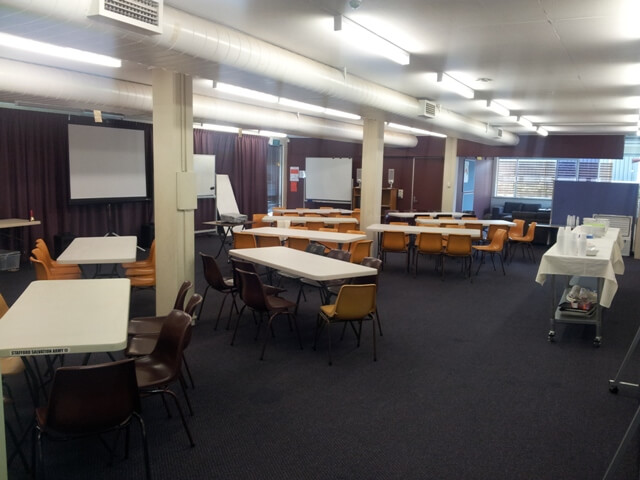 Conference room at Stafford Salvos