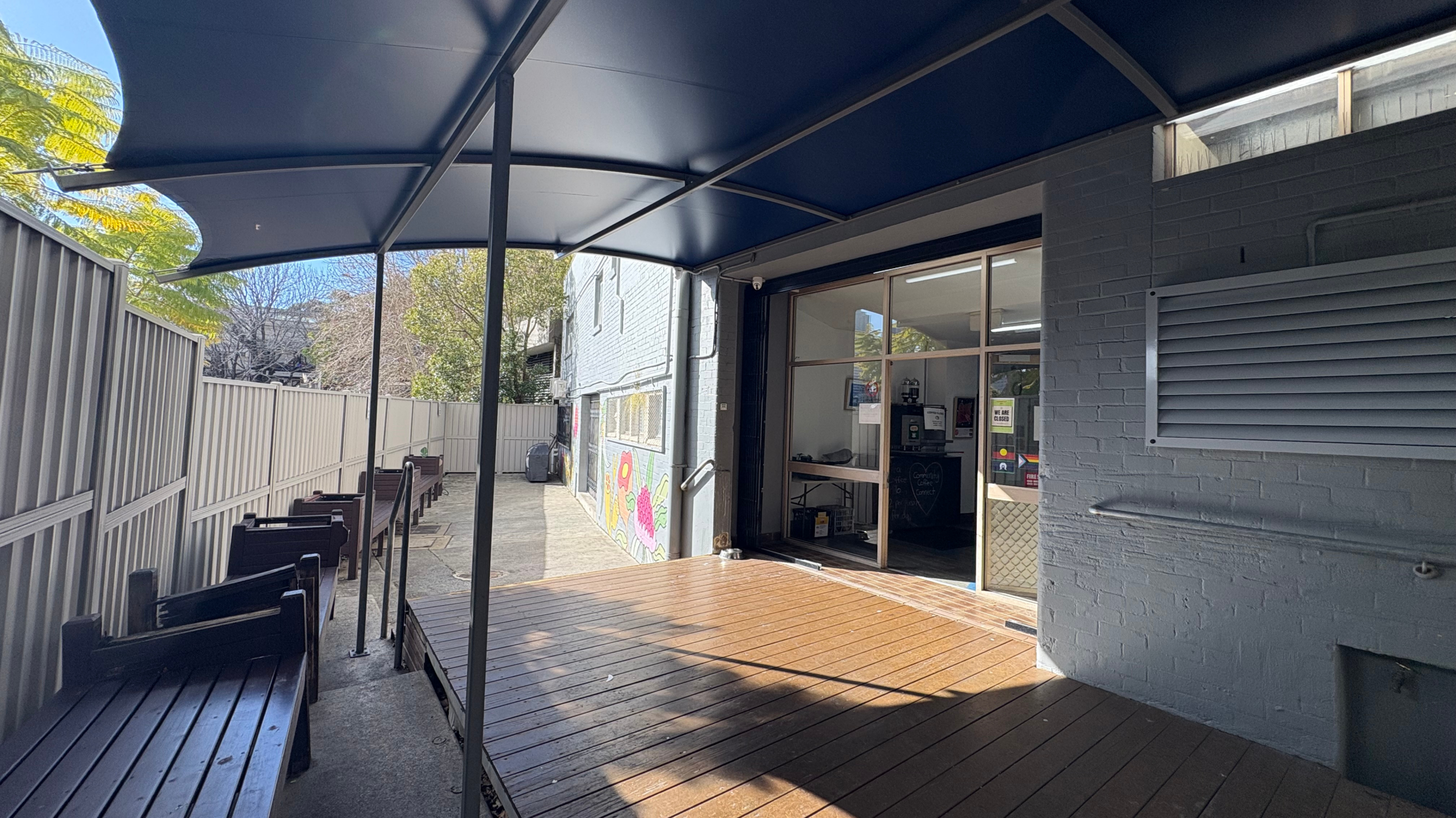 Photo of the Surry Hills Community Centre and Café.