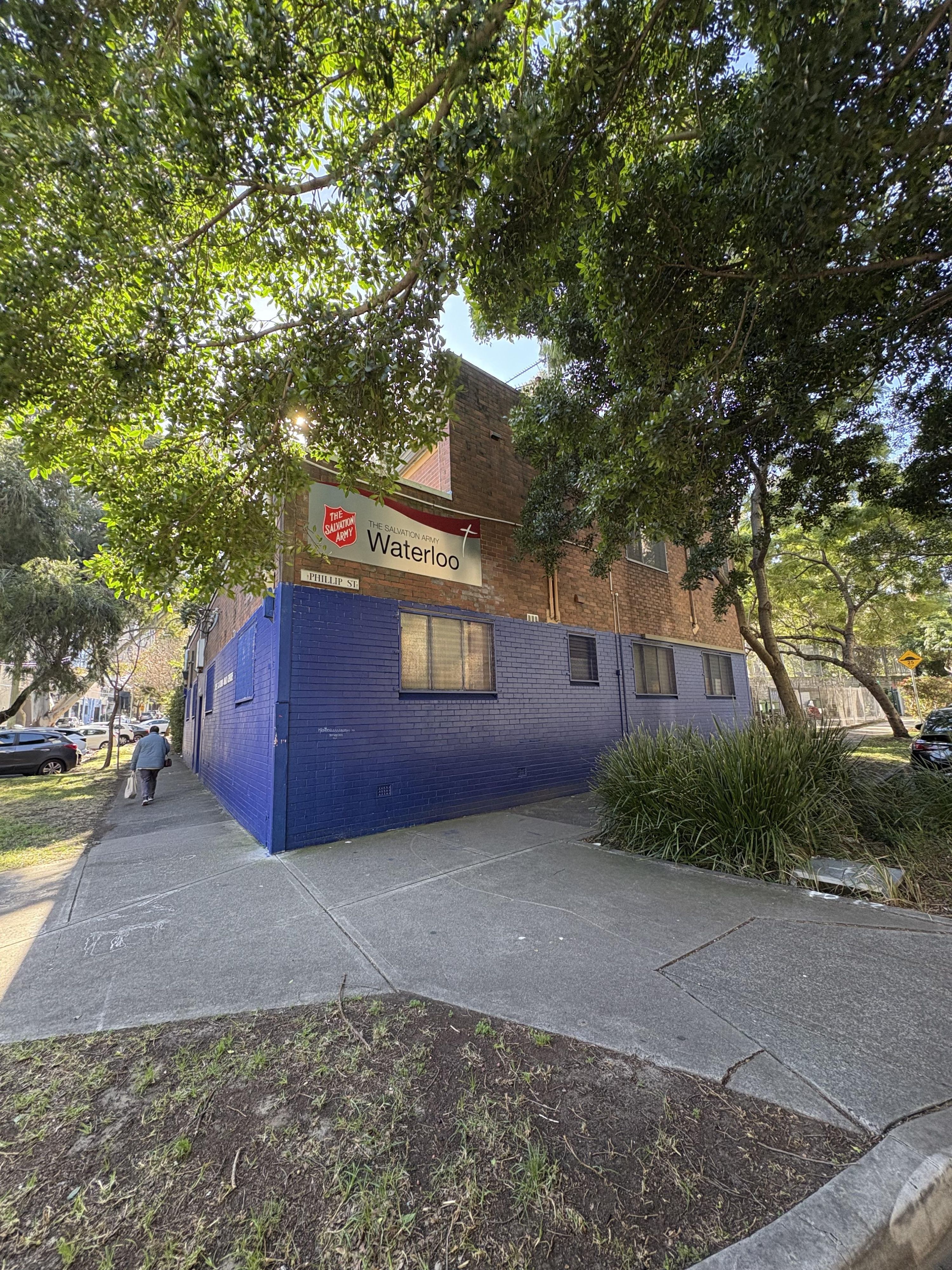 Photo of The Salvation Army Waterloo Community Centre and Café building.